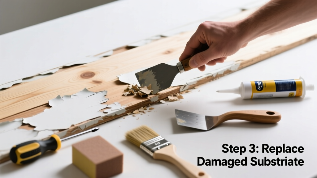 How to Replace Peeling Paint's Faulty Substrate Layer