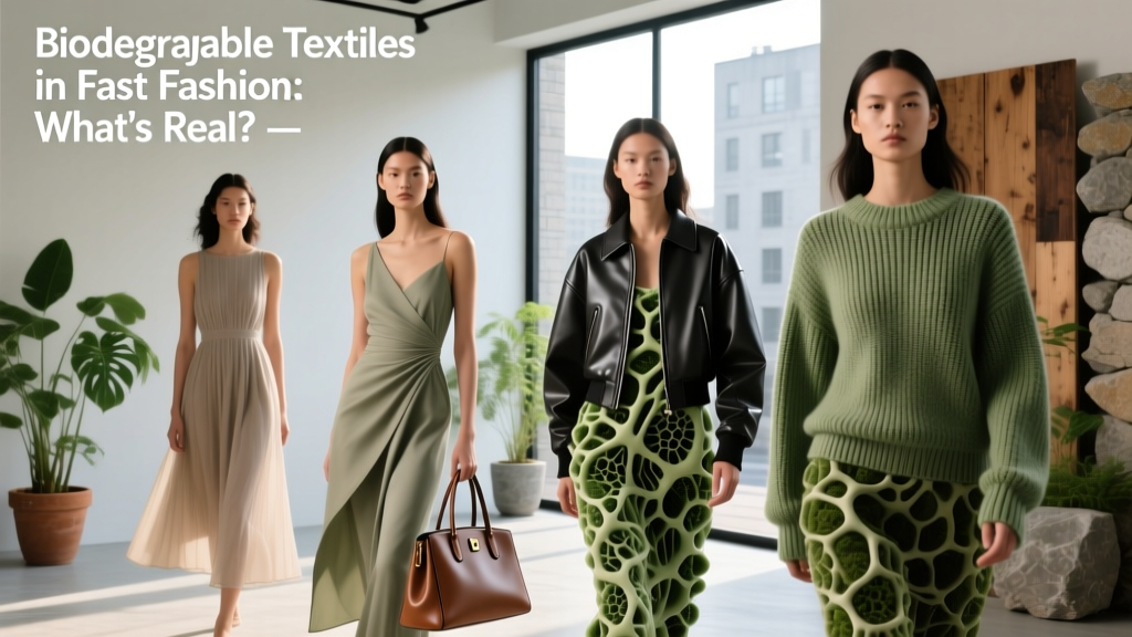 Biodegradable Textiles in Fast Fashion: What’s Real?