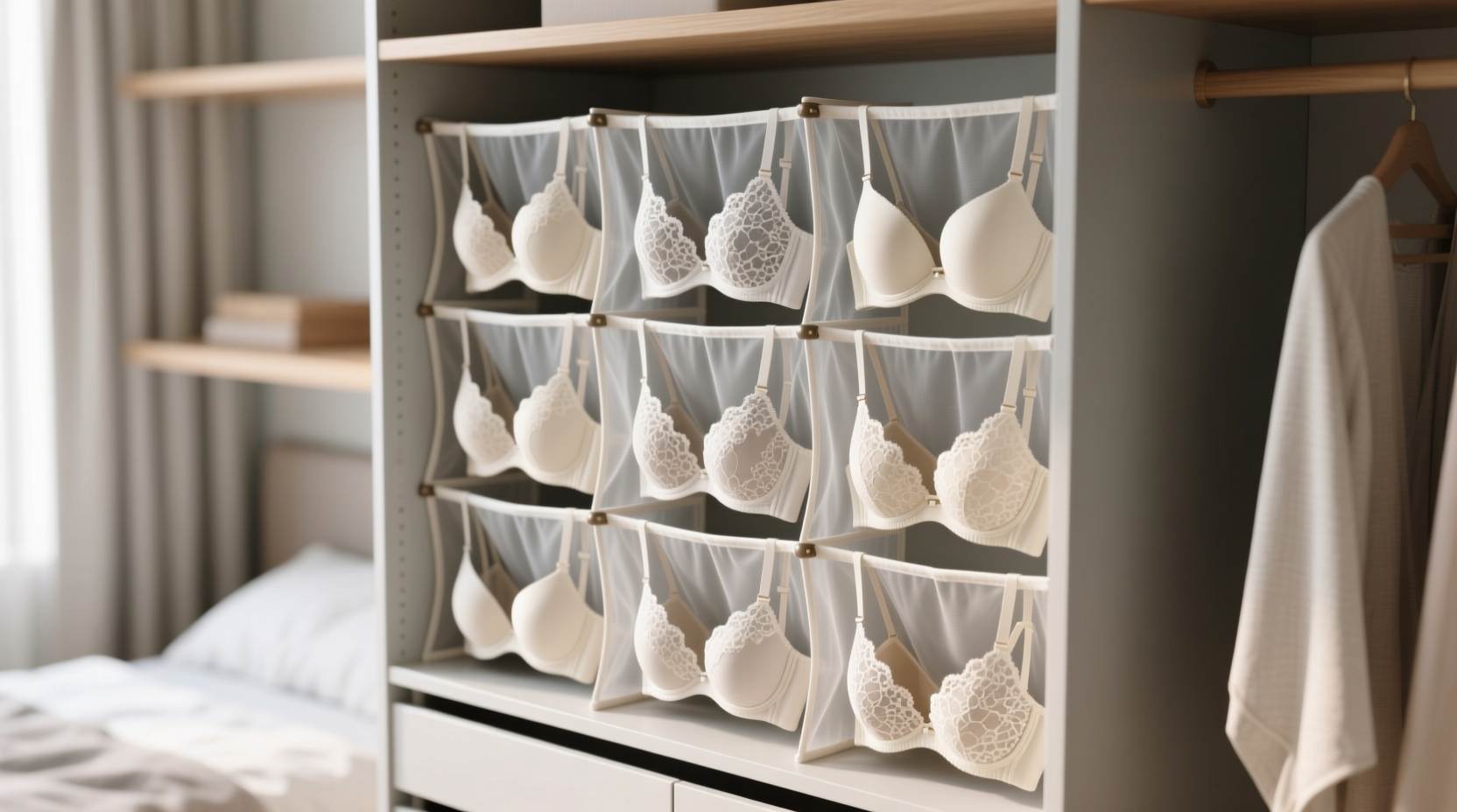 lace bra storage closet organization tips