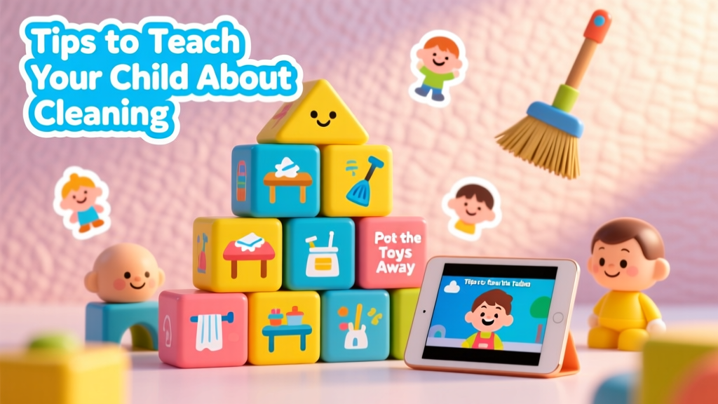 Practical, Age-Appropriate Tips to Teach Your Child About Cleaning Through Video