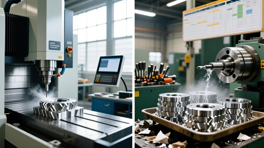 Lean vs Batch Workflows for Producing CNC Machining Parts