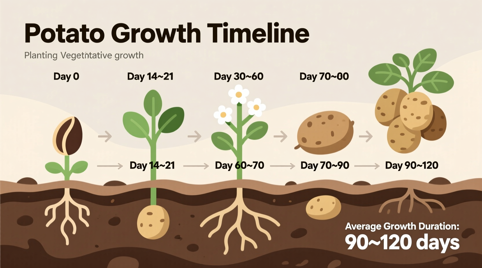 How Long Do Potatoes Take to Grow? Complete Timeline Guide
