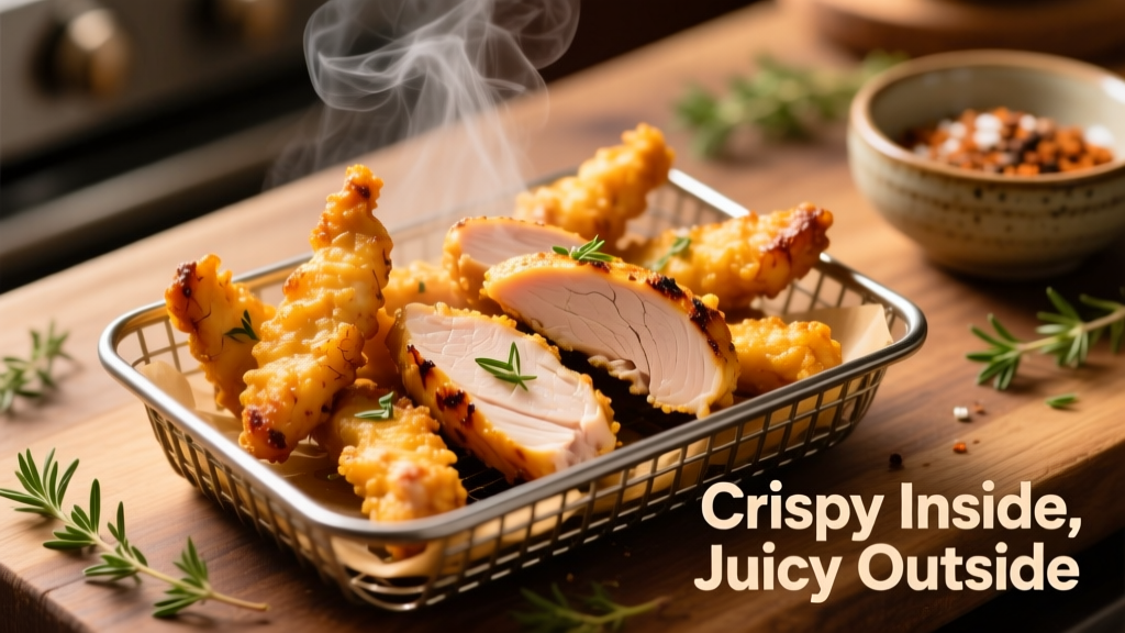 Perfect Air Fryer Chicken Strips (Crispy & Juicy!)