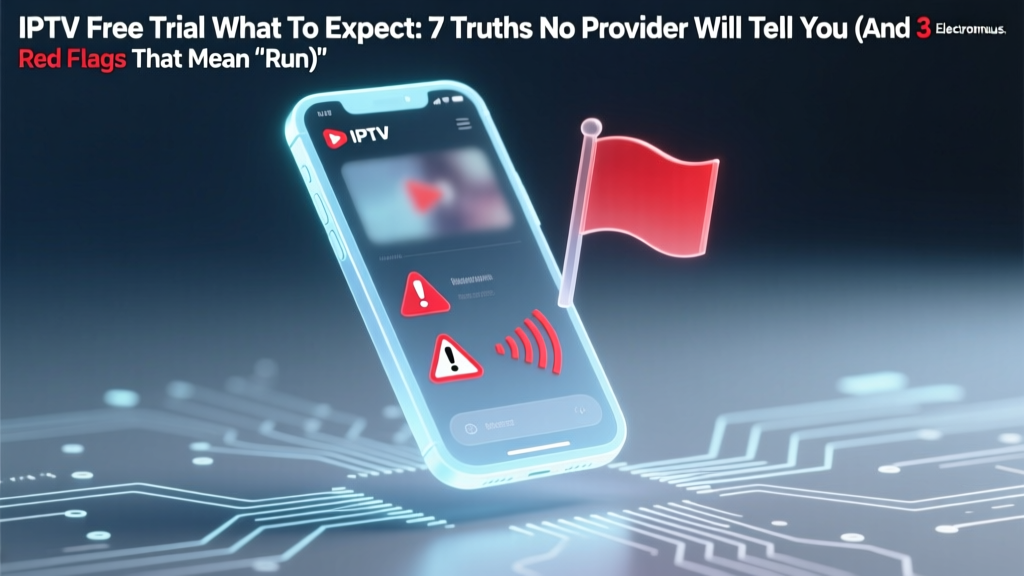 IPTV Free Trial What To Expect: 7 Truths No Provider Will Tell You (And 3 Red Flags That Mean 'Run')
