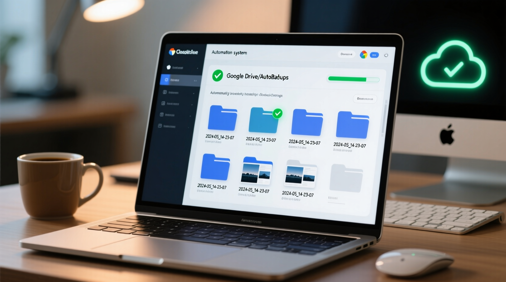 Auto Screenshot Backup: Timestamped Cloud Folders