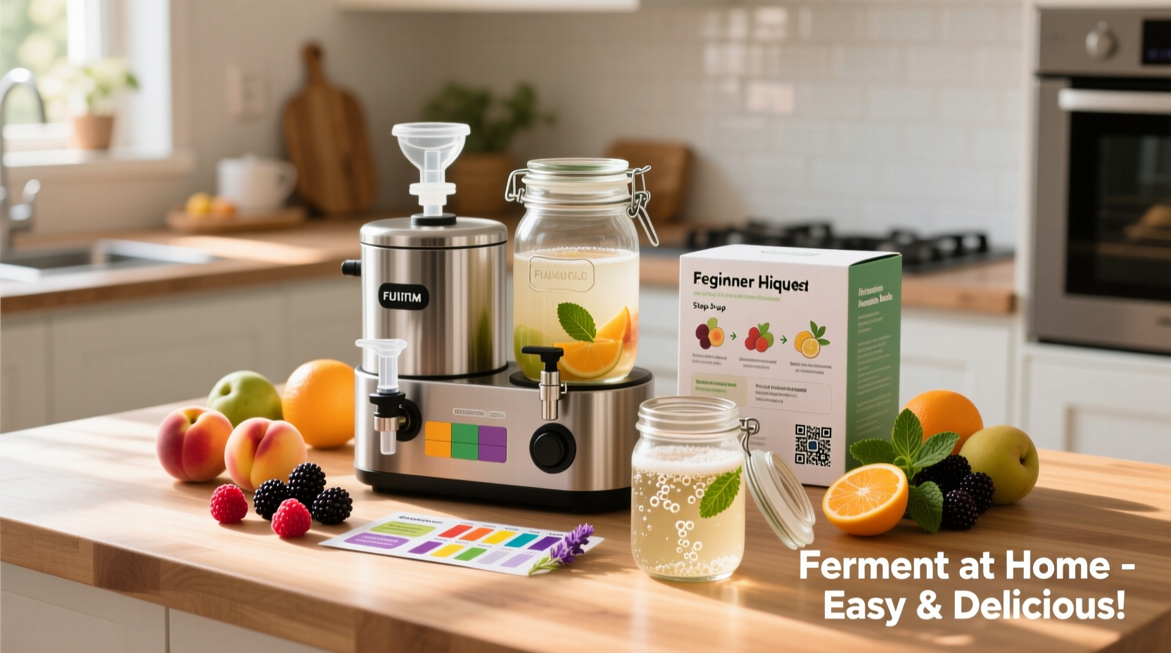 home fermentation kits for fruit liqueurs beginner-friendly options