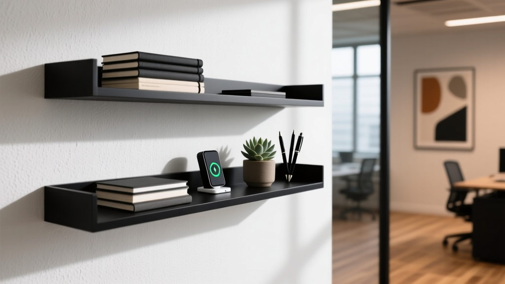 Black Wall Shelf for Office: Where to Buy & Style Right