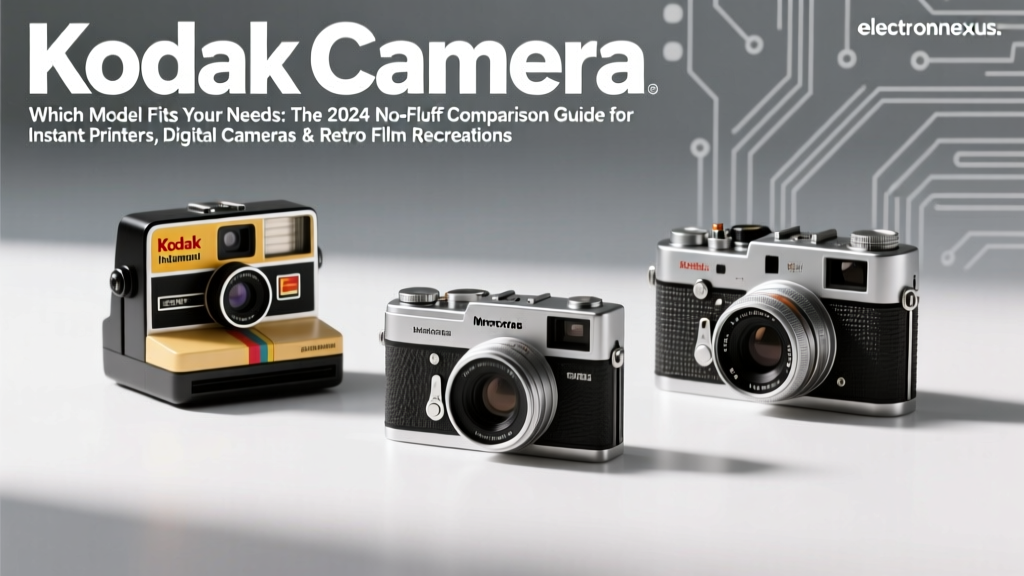 Kodak Camera Which Model Fits Your Needs: The 2024 No-Fluff Comparison Guide for Instant Printers, Digital Cameras & Retro Film Recreations