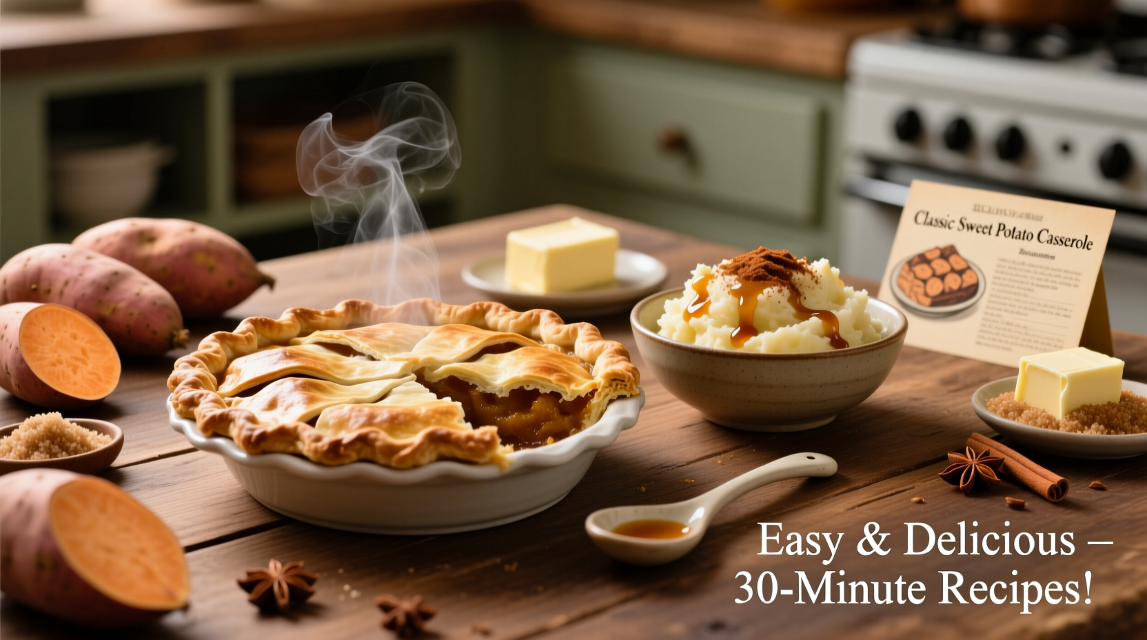 10 Easy Sweet Potato Recipes Ready in 30 Minutes