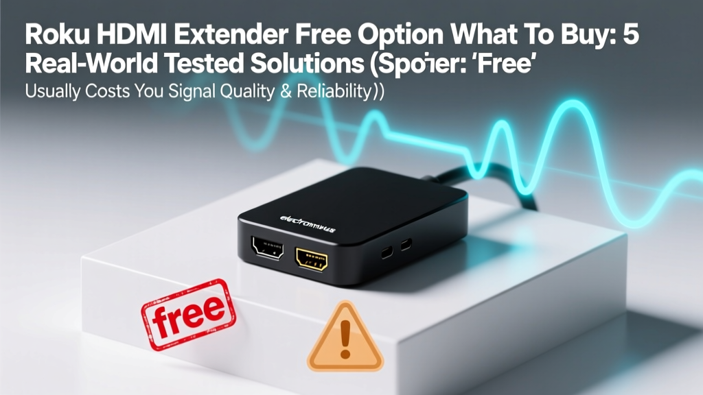 Roku HDMI Extender Free Option What To Buy: 5 Real-World Tested Solutions (Spoiler: 'Free' Usually Costs You Signal Quality & Reliability)