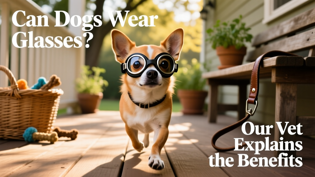 cute chihuahua wearing goggles