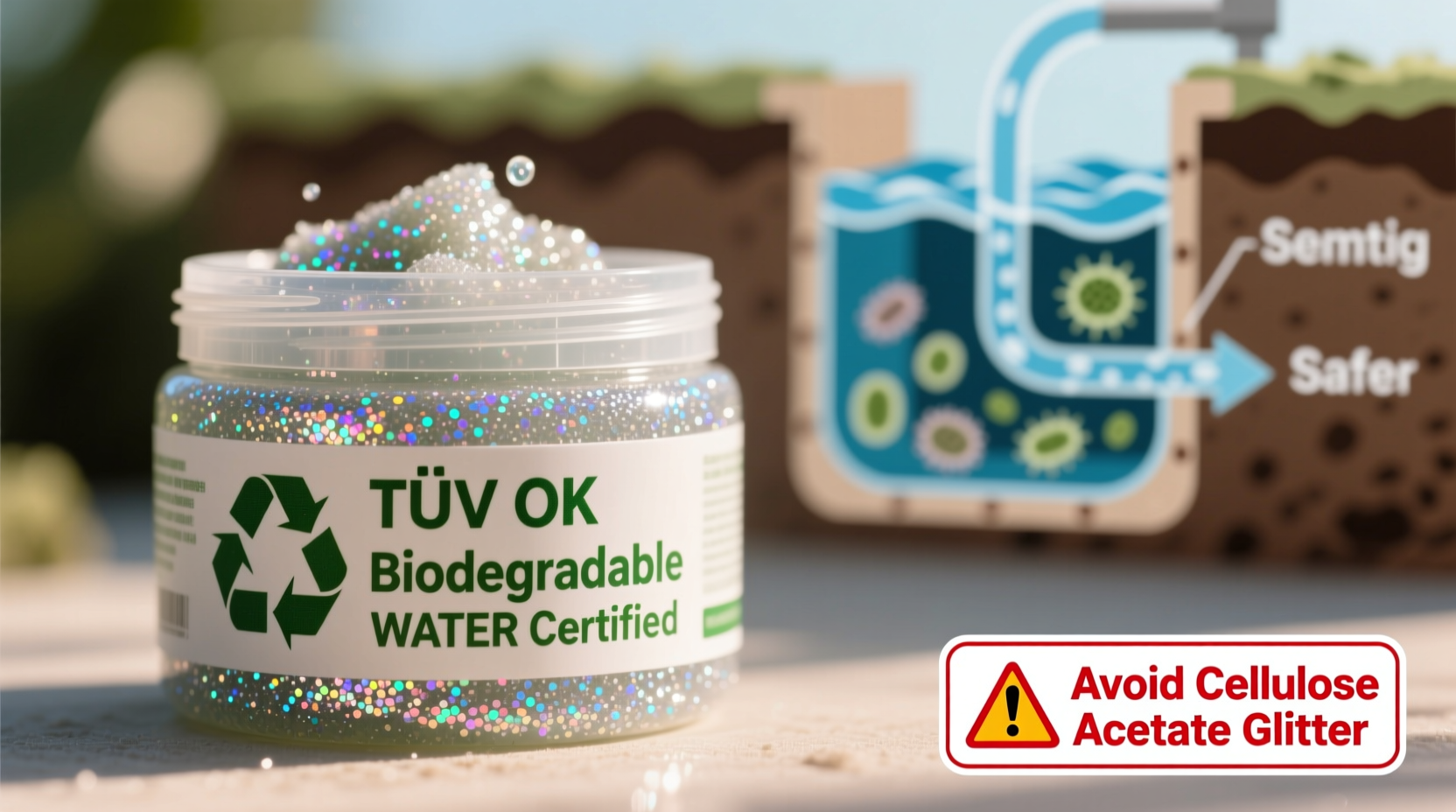 is biodegradable glitter septic safe