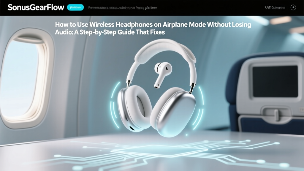 How to Use Wireless Headphones on Airplane Mode
