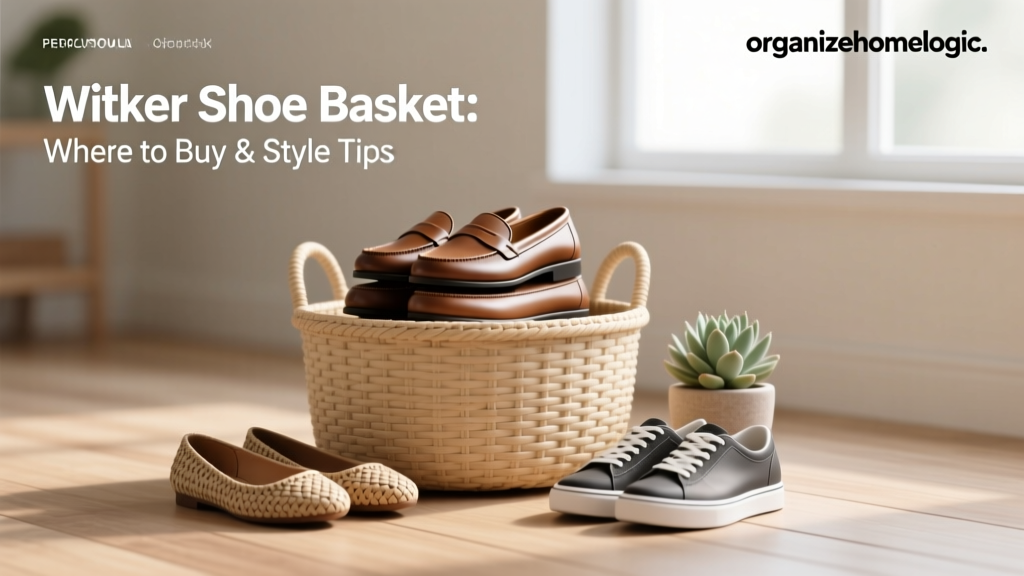 Wicker Shoe Basket: Where to Buy & Style Tips