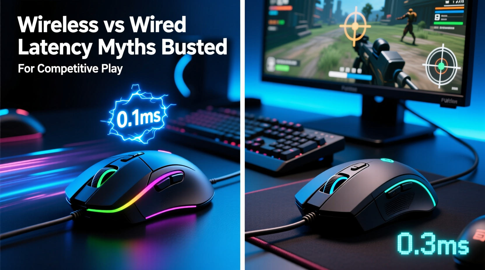 wireless gaming mouse vs wired latency myths busted for competitive play