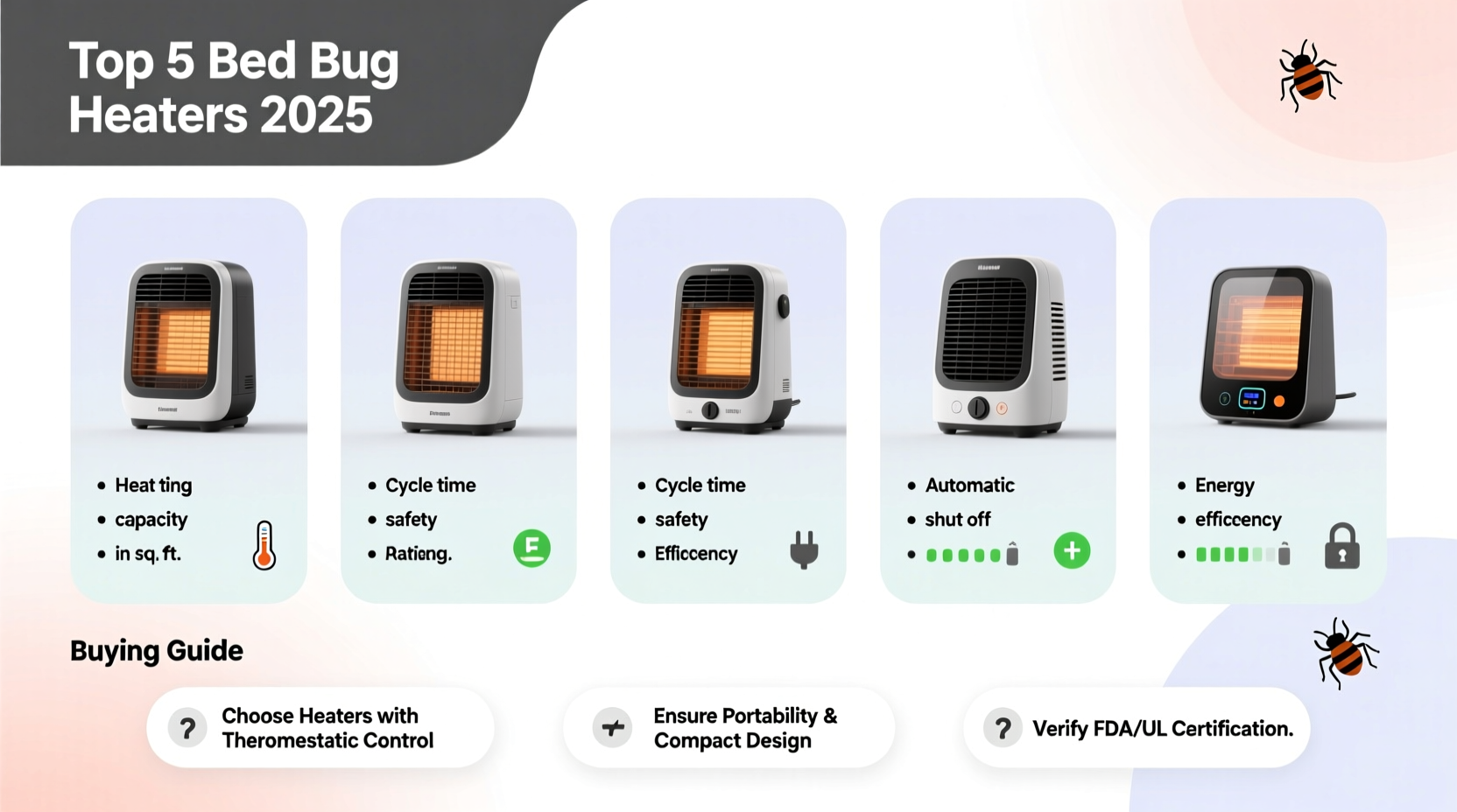 bed bug heater top sellers