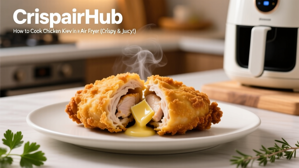 How to Cook Chicken Kiev in an Air Fryer (Crispy & Juicy!)