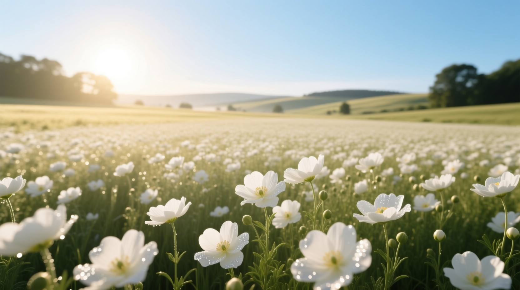 white flowered crop