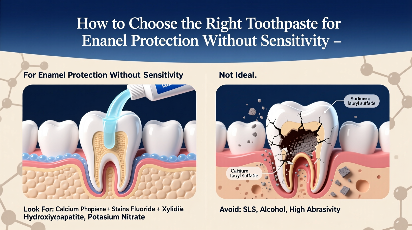 how to choose the right toothpaste for enamel protection without sensitivity