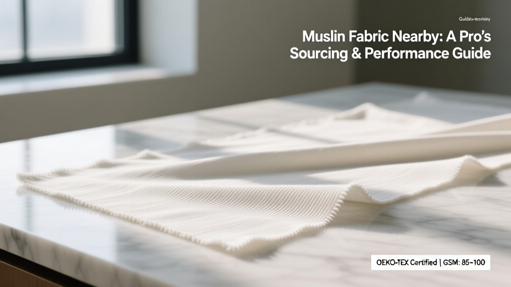 Muslin Fabric Nearby: A Pro’s Sourcing & Performance Guide