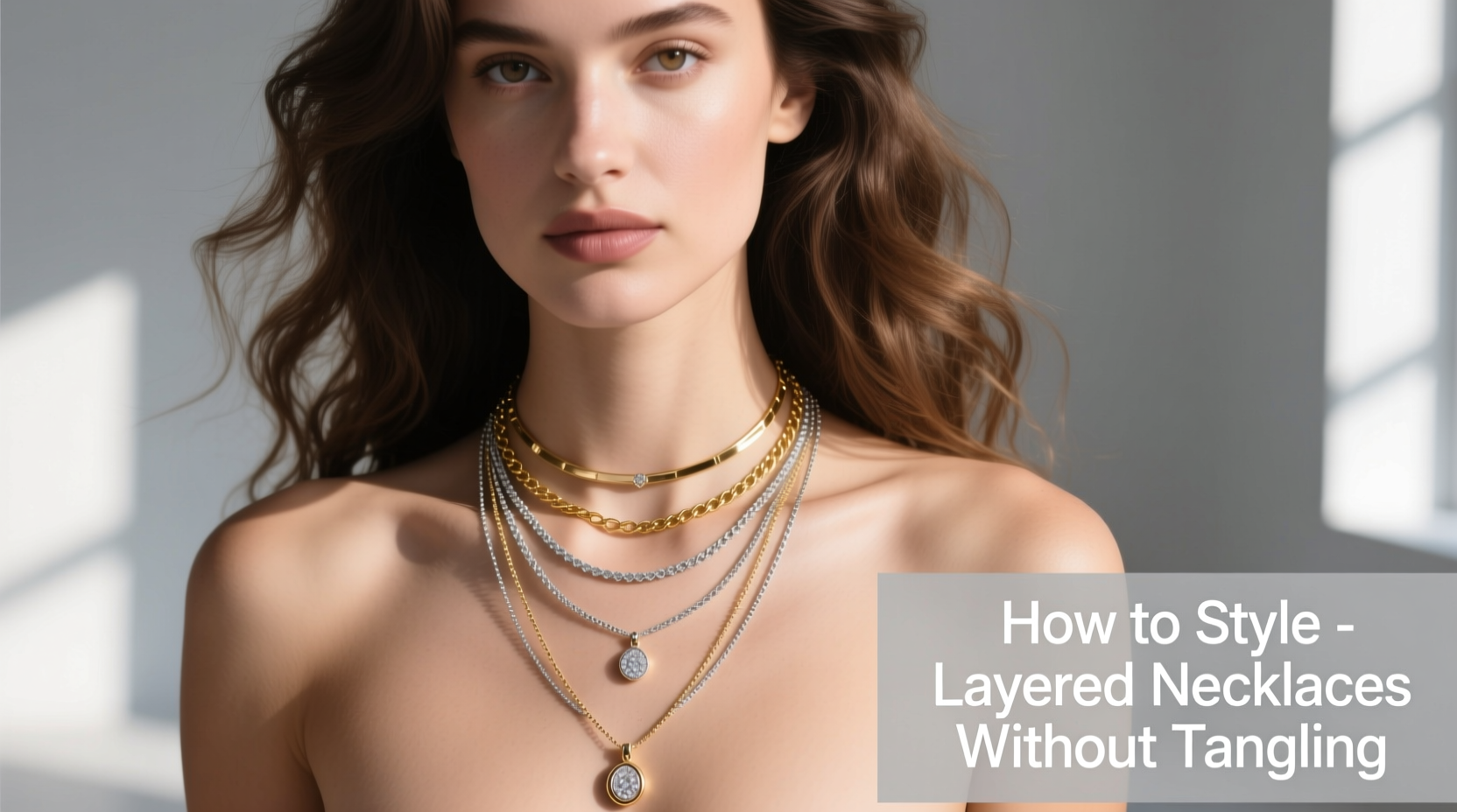 how to style layered necklaces without them tangling every time