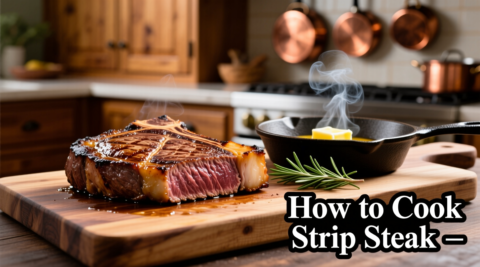 how to cook strip steak