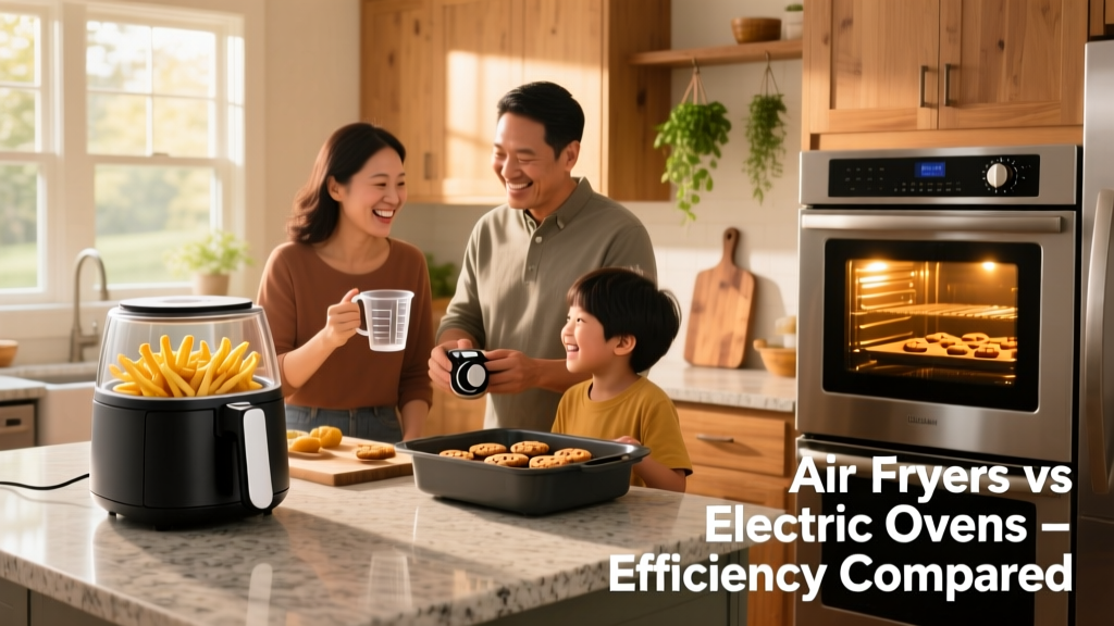 Air Fryers vs Electric Ovens: Efficiency Compared