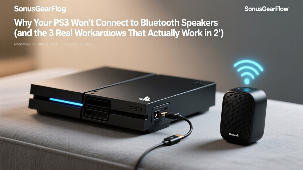PS3 Bluetooth Audio: Why It Fails & 3 Working Fixes (2026)