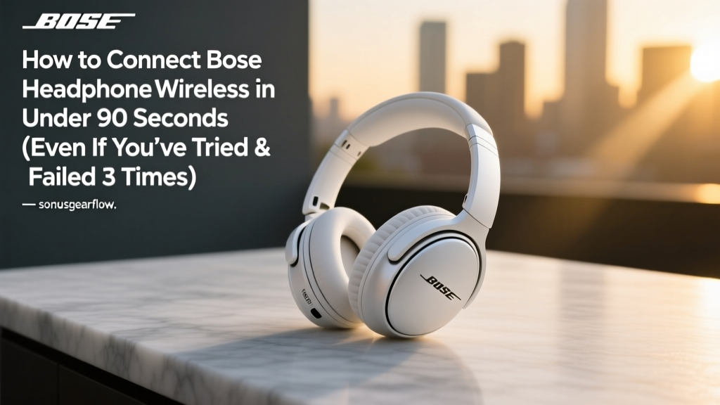 How to Connect Bose Headphones Wireless (2026)