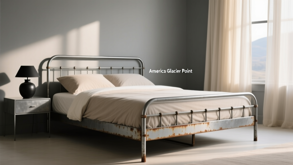 America Glacier Point Bedroom Set Metal Guide
