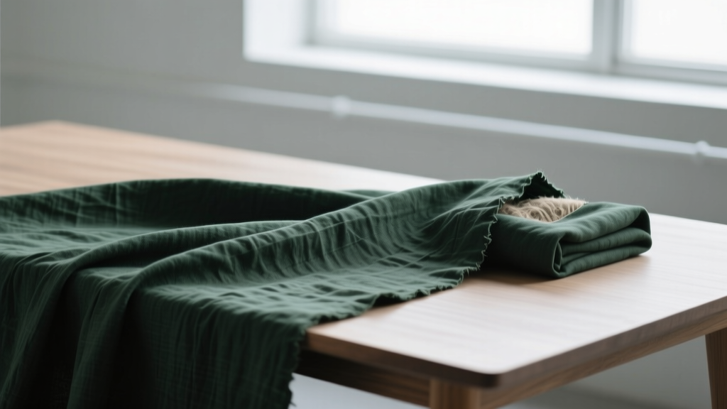 Dark Green Linen Fabric: Properties, Sourcing & Design Tips