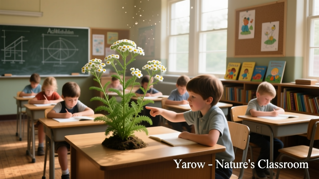 Yarrow: A Botanical Ally for Children’s Outdoor Learning and Early Science Education