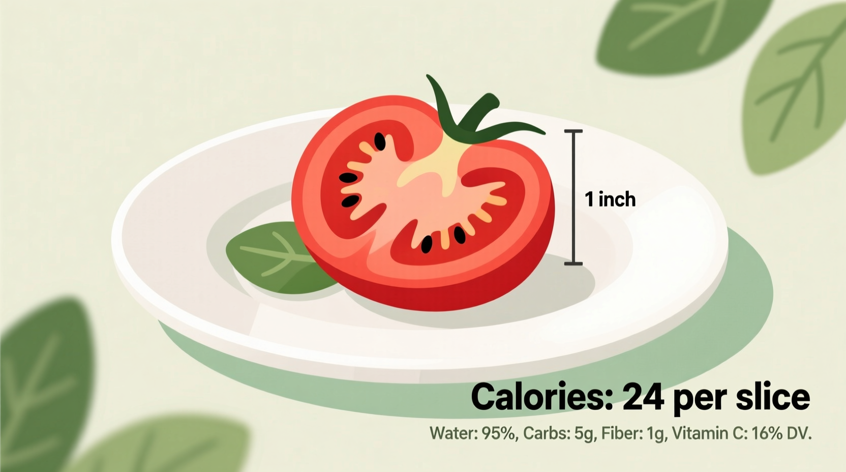 Tomato Slice Calories: Exact Count Per Slice Revealed