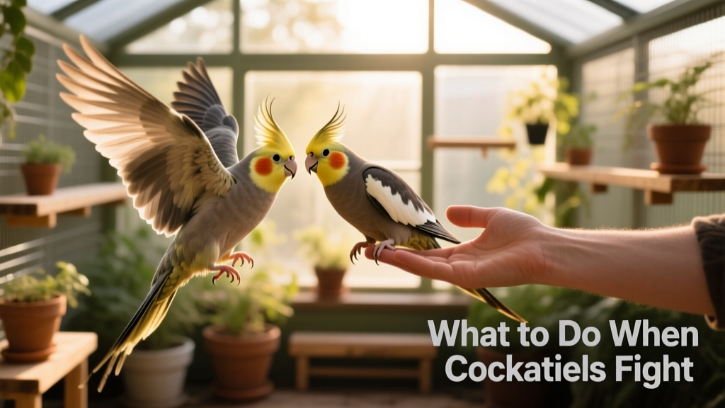 What To Do When Cockatiels Fight