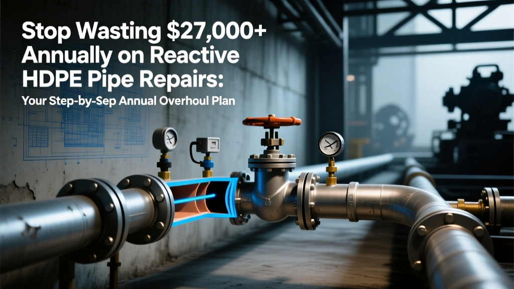 HDPE Pipe Annual Overhaul: Save $27K+ & Extend Life