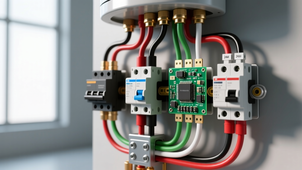 Standard 240V Electric Water Heater Wiring Diagram: Node-by-Node Walkthrough