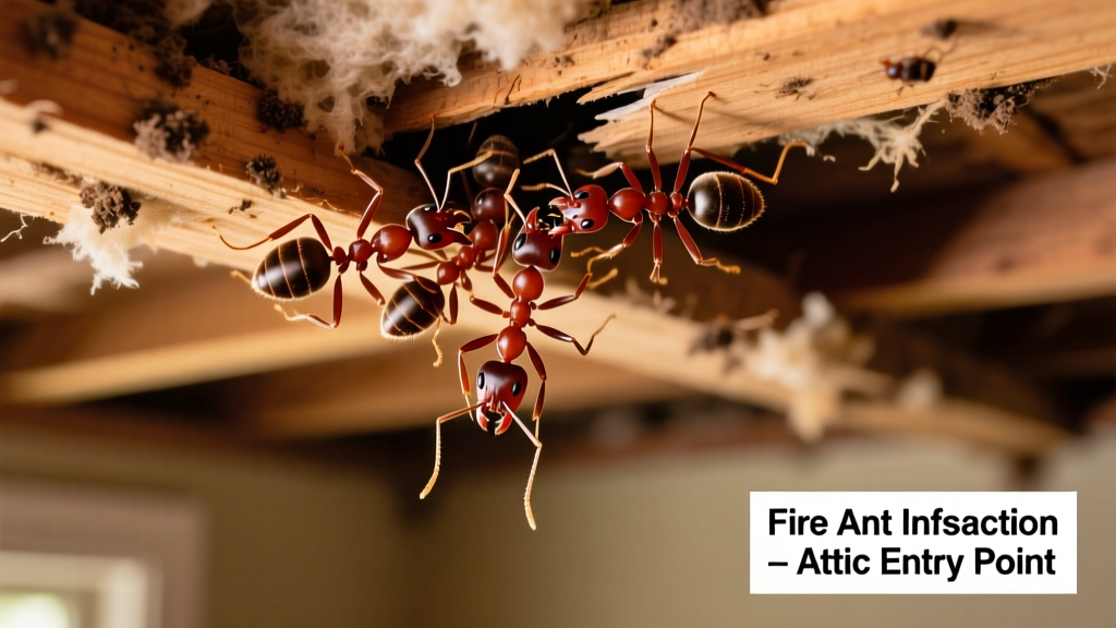Fire Ants in Attic: Identification and Removal Guide