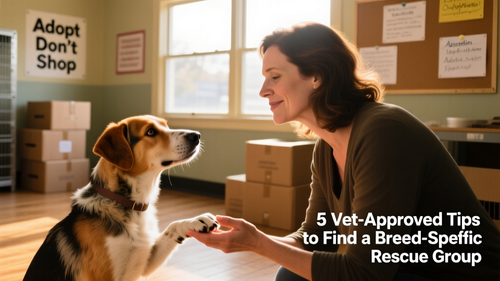 Woman choosing dog from animal shelter