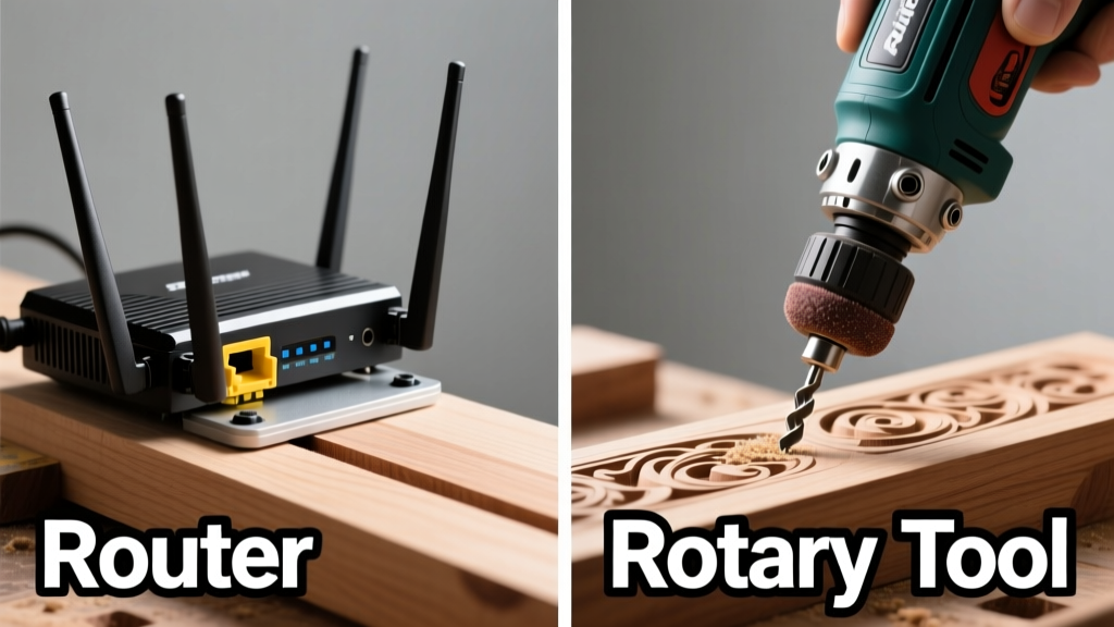Router vs Rotary Tool: Which Is Better for Woodworking?