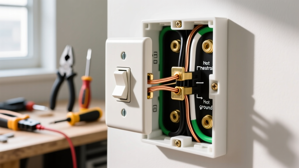 How to Hook Up a Single Pole Light Switch: Diagram & Wiring Guide