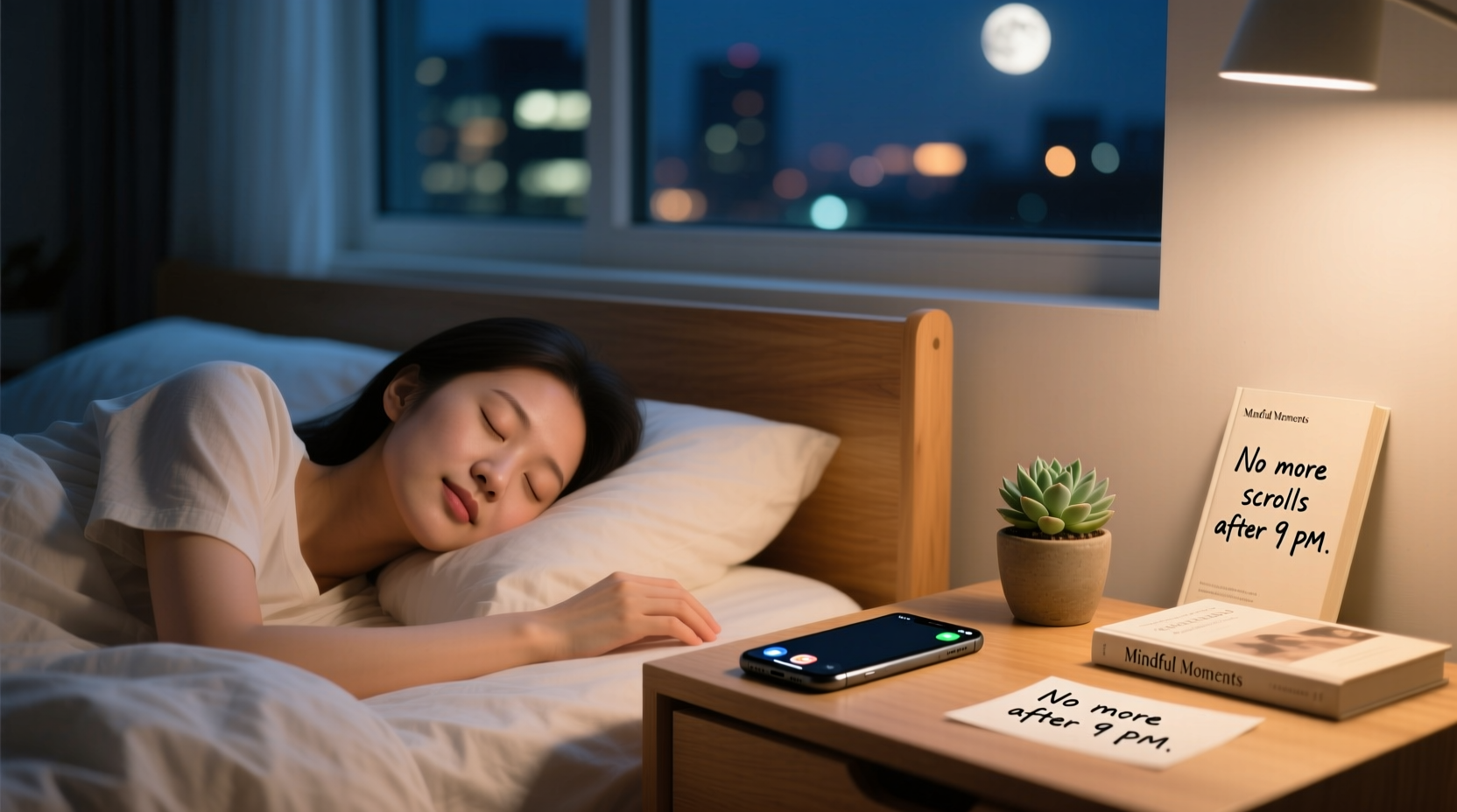 how to stop doomscrolling before bed without deleting social media