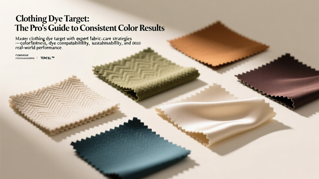 Clothing Dye Target: The Pro’s Guide to Consistent Color Results