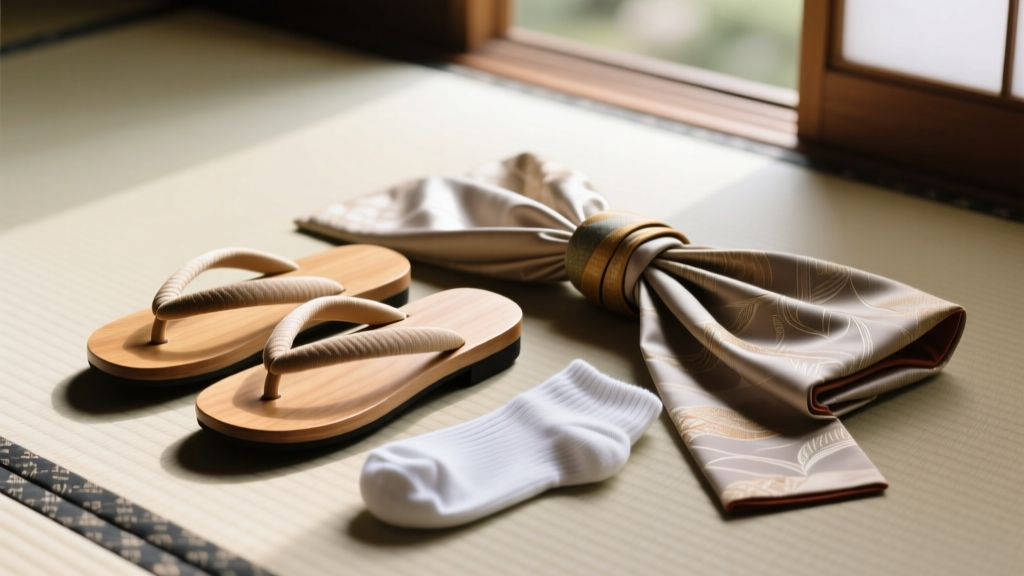 Mastering Kimono Accessories: Zori, Tabi, and Obi Accents Guide