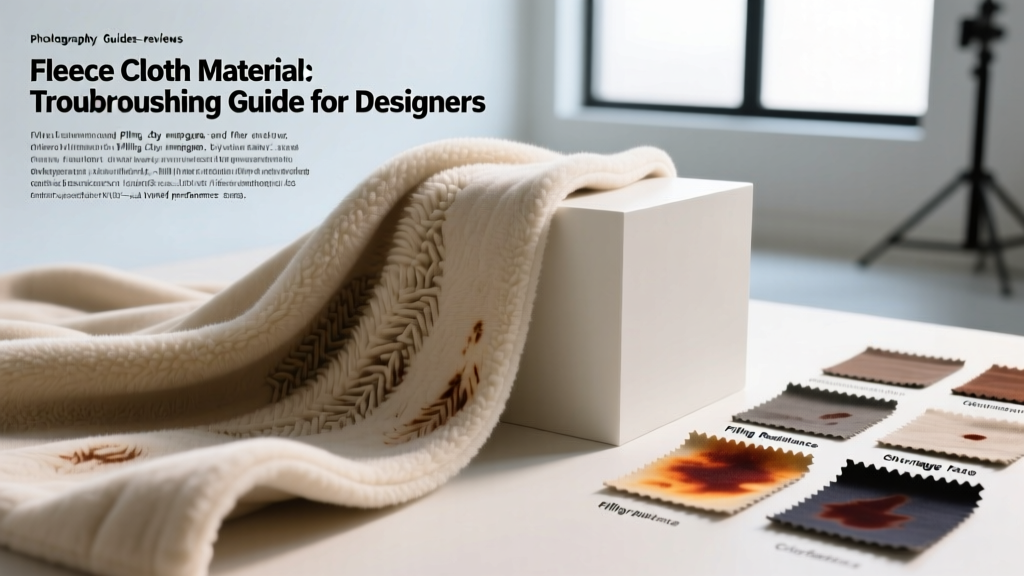 Fleece Cloth Material: Troubleshooting Guide for Designers