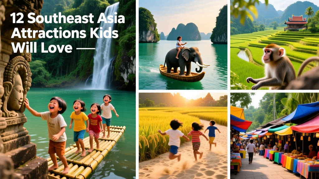 12 Southeast Asia Attractions The Kids Will Love: Real Adventures, Not Just Photo Ops