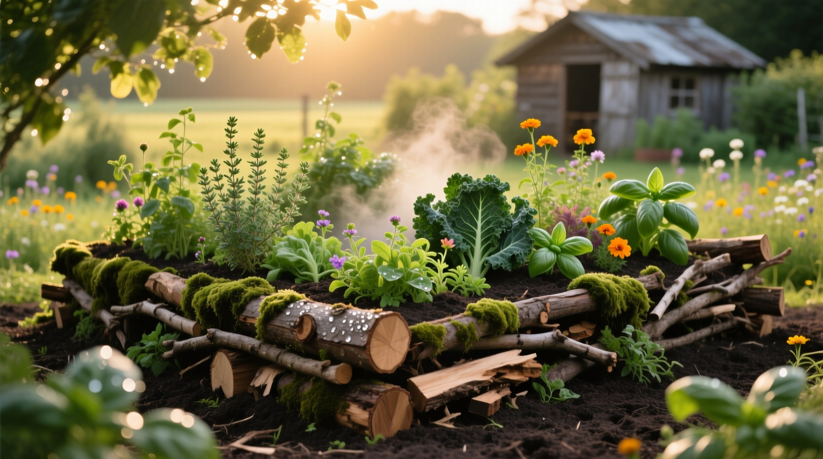 hugelkultur the ultimate raised garden bed