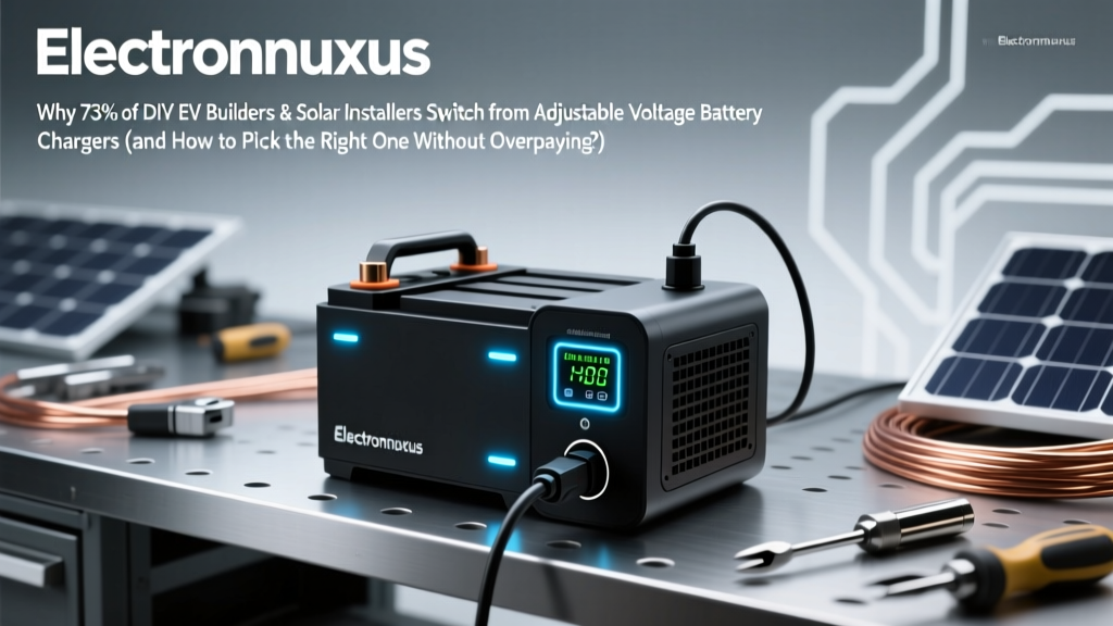 Why 73% of DIY EV Builders & Solar Installers Switch to Adjustable Voltage Battery Chargers (and How to Pick the Right One Without Overpaying)