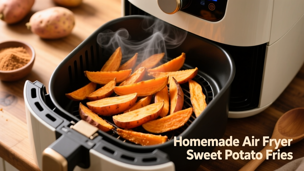 Homemade Deep Fried Sweet Potato Fries (Air Fryer)