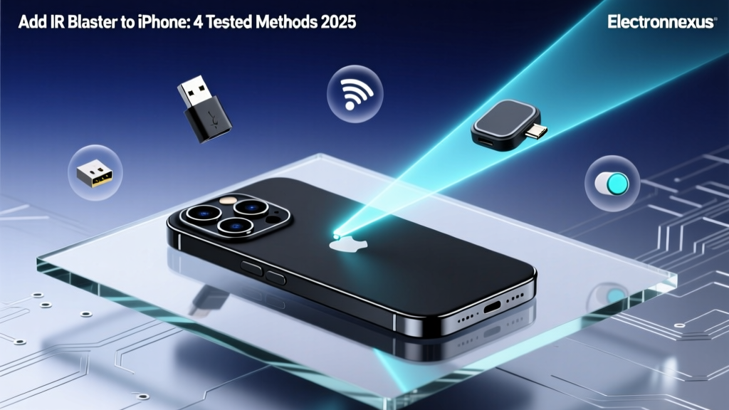 Add IR Blaster to iPhone: 4 Tested Methods 2025