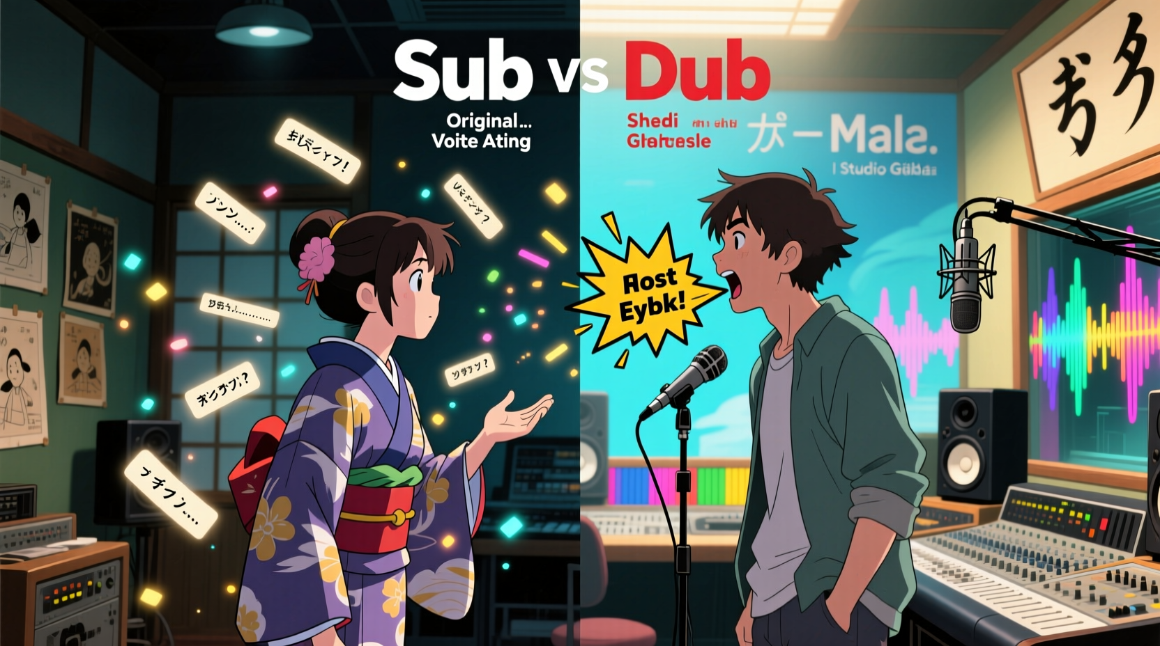Sub Vs Dub Anime Is The Original Voice Acting Always Superior Or Is It ...